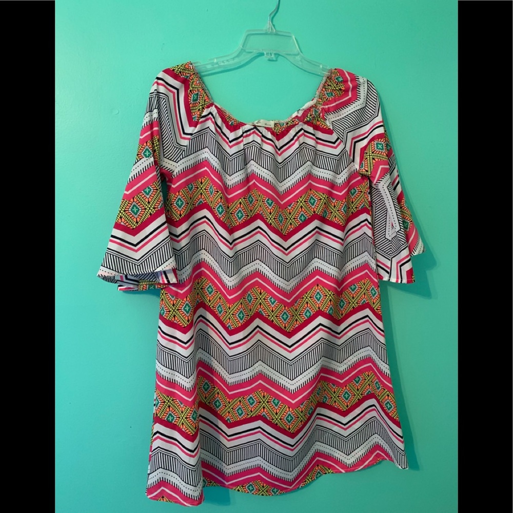 Super cute boutique chevron dress